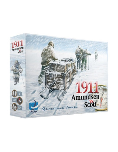 Juego de mesa looping games 1911: amundsen vs scott pegi 10