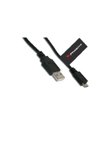 Cable usb a macho a macho micro usb 1m otg phoenix