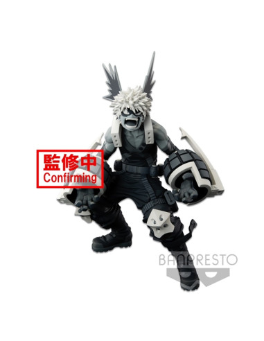 Figura banpresto my hero academia katsuki bakugo wfc super master the tones