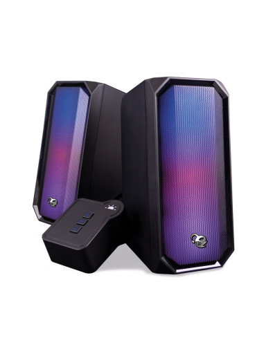 Altavoces deep gaming 2.0 rgb r205