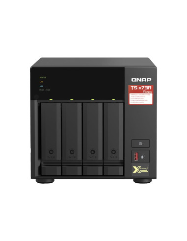 Servidor nas qnap ts - 473a - 8g 8gb 2.5g 4 compartimientos