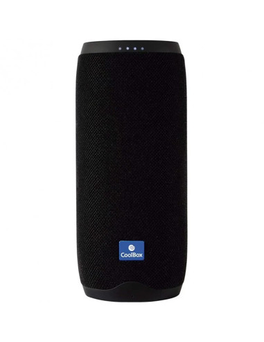 Altavoz bluetooth coolbox coolstone 15 negro 10w