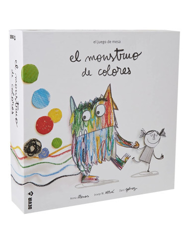 Juego de mesa devir el monstruo de colores pegi 3