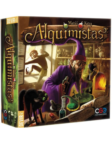 Juego de mesa devir alquimistas pegi 13