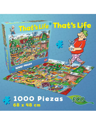 Puzzle thats life flores holandesas