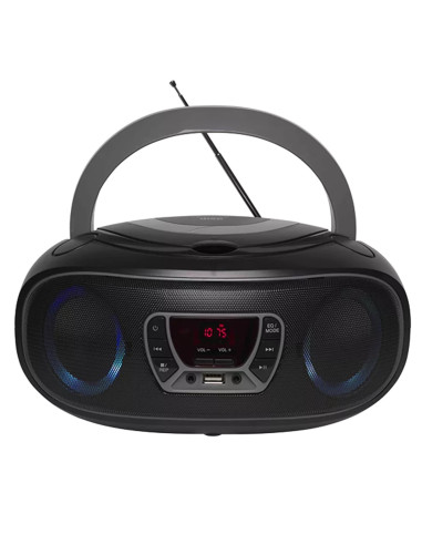 Radio denver tcl - 212 gris -  reproductor cd -  usb -  bluetooth