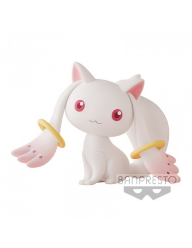 Figura banpresto kyubey puella magi madoka magica 10th anniversary  fluffy puffy