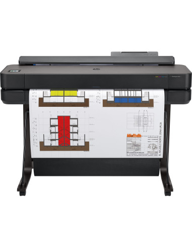 Plotter hp designjet t650 a0 36pulgadas -  2400ppp -  usb -  red -  wifi -  wifi - direct -  pedestal -  cortadora horizontal a