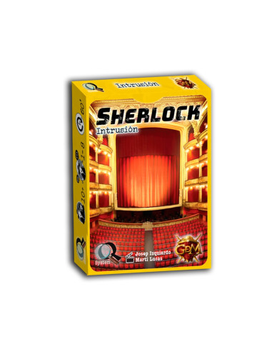 Juego de mesa gdm sherlock: intrusión pegi 10