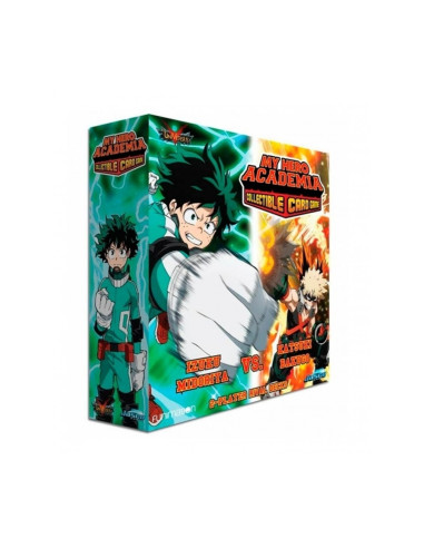 Juego de cartas my hero academia rival deck izuku midoriya vs. katsuki bakugo 2 - player 2 mazos inglés