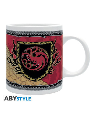 Taza abystyle juego de tronos house of the dragon -  targaryen dragon crest