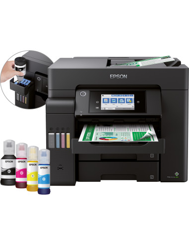 Multifunción inyección epson ecotank et - 5800 color wifi duplex fax