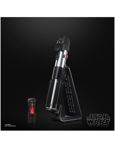 Replica hasbro sable de luz force fx elite darth vader obi - wan kenobi black series f39055l0