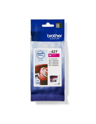 Cartucho tinta brother lc427m magenta 1500 paginas