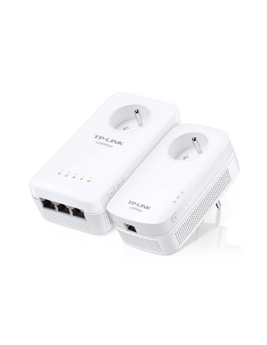 Kit de adaptadores powerline ac tp - link tl - wpa8631p kit dual band