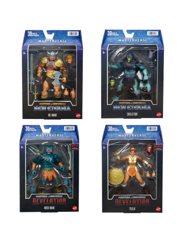 Surtido figuras mattel masters of the universe 6 unidades