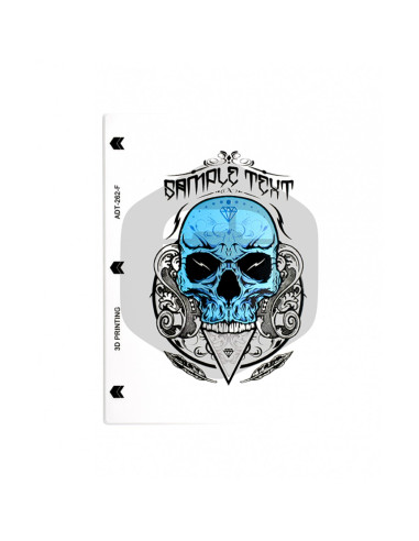 Lamina trasera de personalizacion qcharx calaveras 3