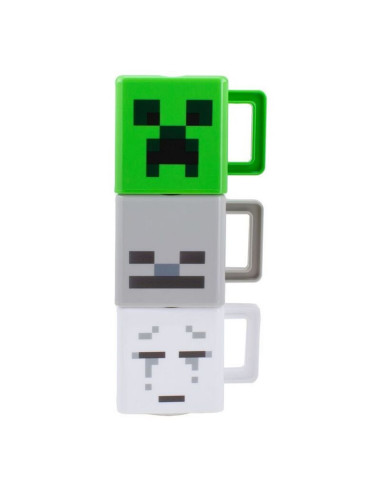 Tazas apilables paladone minecraft