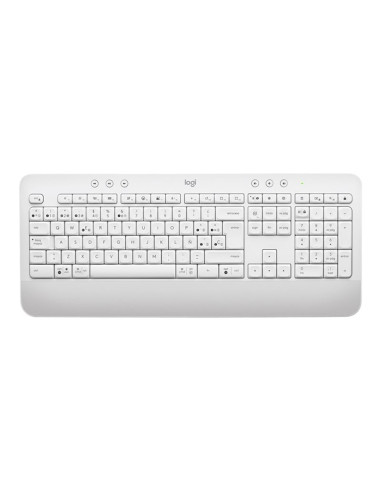 Teclado logitech signature k650 wireless inalambrico blanco hueso