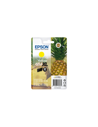 Cartucho epson 604xl amarillo c13t10h44010 xp2200 wf - 2910 piña