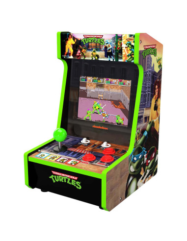 Consola retro sobremesa arcade1up teenage mutant turtles