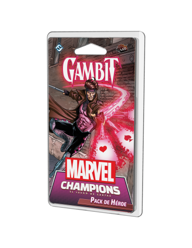 Juego de mesa marvel champions gambit edad recomendada 14