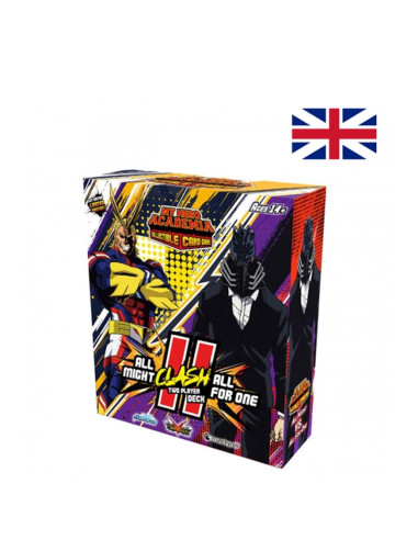 Juego de cartas my hero academia 2 player rival deck all might vs. all for inglés