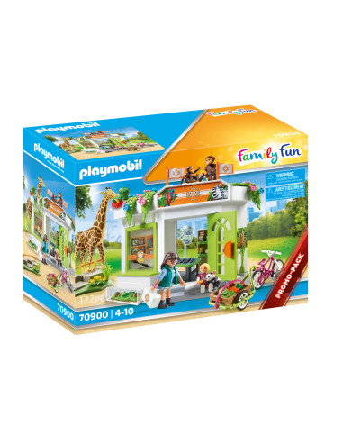 Playmobil family fun consulta veterinaria en el zoo