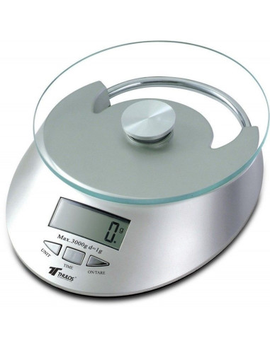 Bascula de cocina digital thulos th - ds8001 carga maxima 5kg