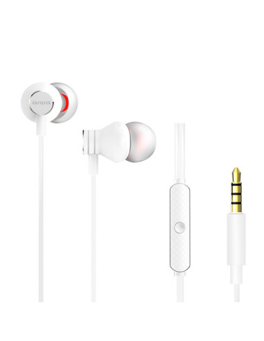 Auriculares aiwa estm - 50 blanco