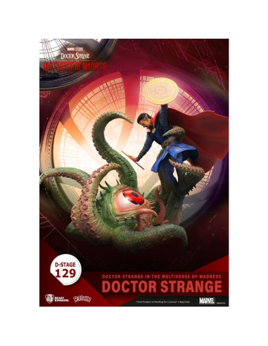 Figura beast kingdom dstage marvel doctor strange en el multiverso de la locura