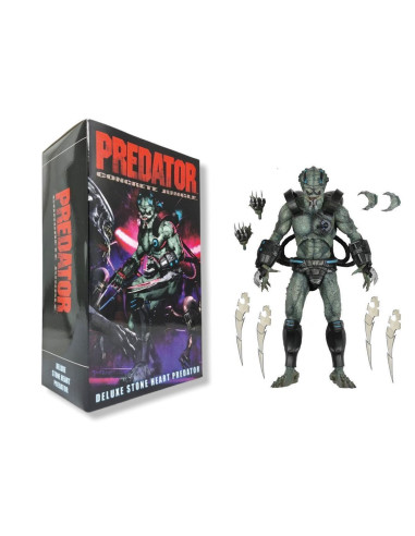 Figura neca predator ultimate deluxe stone heart concrete jungle