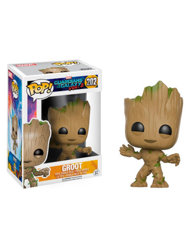 Funko pop marvel los guardianes de la galaxia volumen 2 groot pequeño 13230