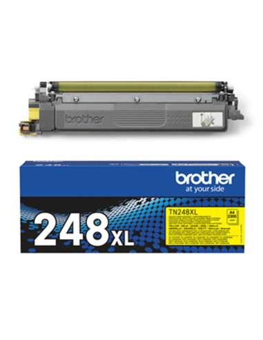 Toner brother tn248yxl amarillo 3000 paginas