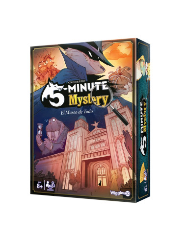 Juego de mesa 5 minutes mystery edad recomendada 8 años