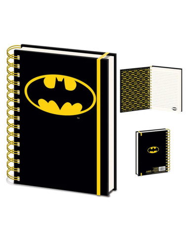 Libreta batman a5 wiro