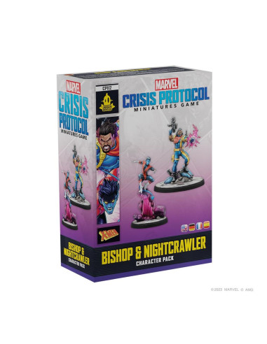 Juego de mesa marvel crisis protocol bishop & nightcrawler edad recomendada 14 años