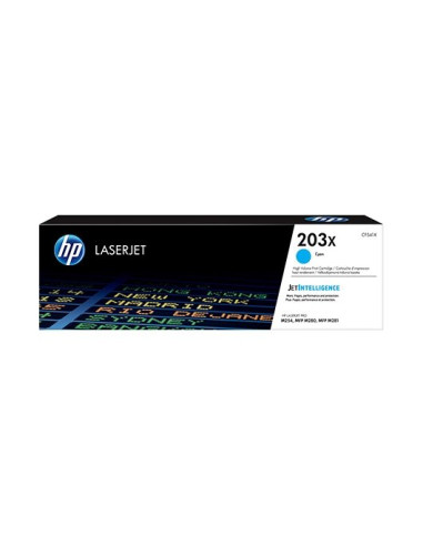 Toner hp original laserjet 203x cyan