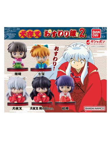 Surtido bandai 30 bolas inuyasha osuwaritai 2