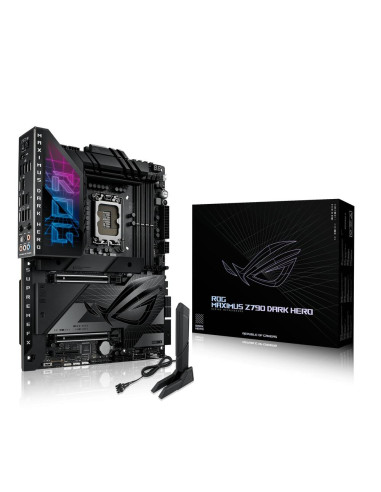 Asus intel rog maximus z790 dark hero socket 1700 ddr5 x4 max 128gb hdmi thunderbolt usb atx