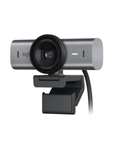 Camara logitech mx brio 4k uhd -  usb tipo c -  grafito