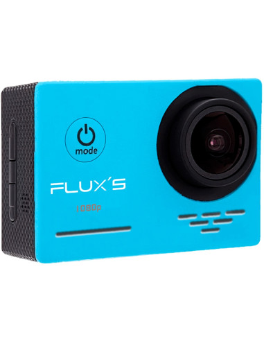 Camara aventura flux´s pacifico azul full hd 1080p pantalla 2pulgadas