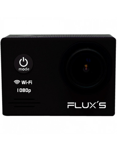 Camara aventura flux´s caribe negro full hd 1080p pantalla 2pulgadas - wifi carcasa acuatica - accesorios