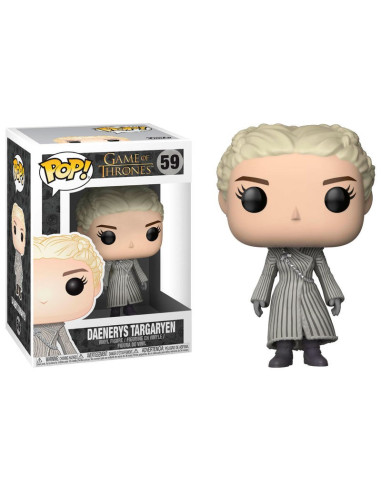 Funko pop juego de tronos daenerys abrigo blanco 28888