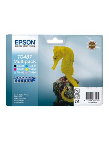 Multipack tinta epson c13t04874010 6 colores