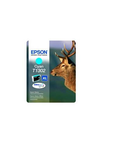 Cartucho tinta epson t130240 cian stylus sx525wd - 620fw - b42wd - 525wd - 625fwd -  ciervo