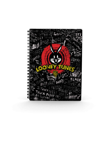 Libreta efecto 3d sd toys looney tunes cara bugs bunny