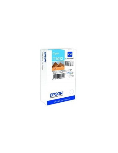 Cartucho tinta epson t701240 cian xxl wp4000 - 45000 alta capacidad