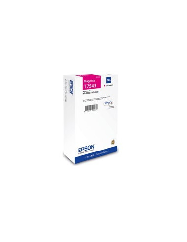 Cartucho tinta epson t754340 magenta xxl wf - 8090 - 8590