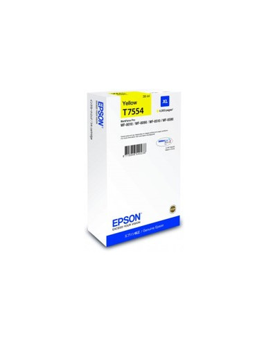 Cartucho tinta epson c13t755440 amarillo xl 4000 paginas